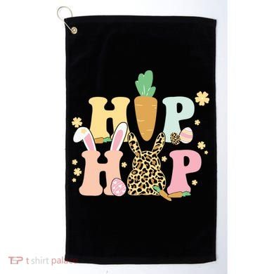 Hip Hop Easter Bunny Festive Spring Golf Towel