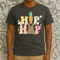 Hip Hop Easter Bunny Festive Spring T-Shirt thumb 3