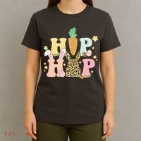 Hip Hop Easter Bunny Festive Spring T-Shirt thumb 4