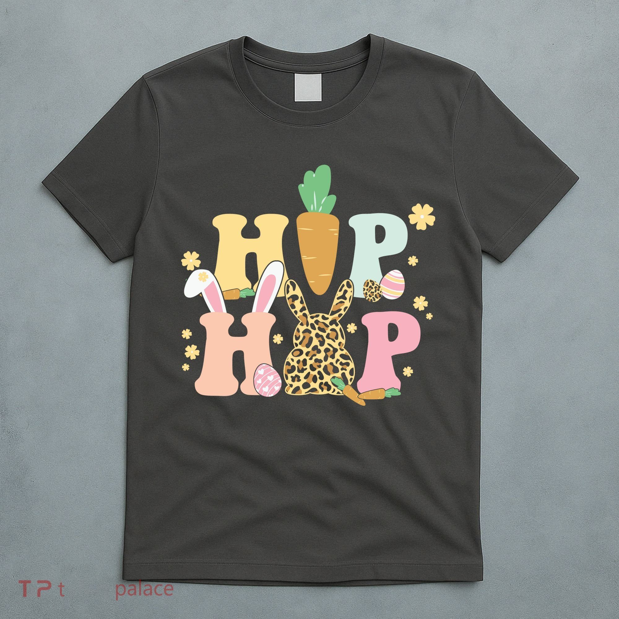 Hip Hop Easter Bunny Festive Spring T-Shirt