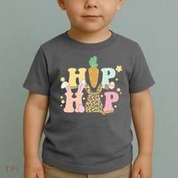 Hip Hop Easter Bunny Festive Spring Toddler T-Shirt thumb 2