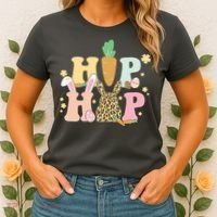 Hip Hop Easter Bunny Festive Spring Women's T-Shirt thumb 2