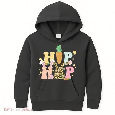 Hip Hop Easter Bunny Festive Spring Kids Hoodie