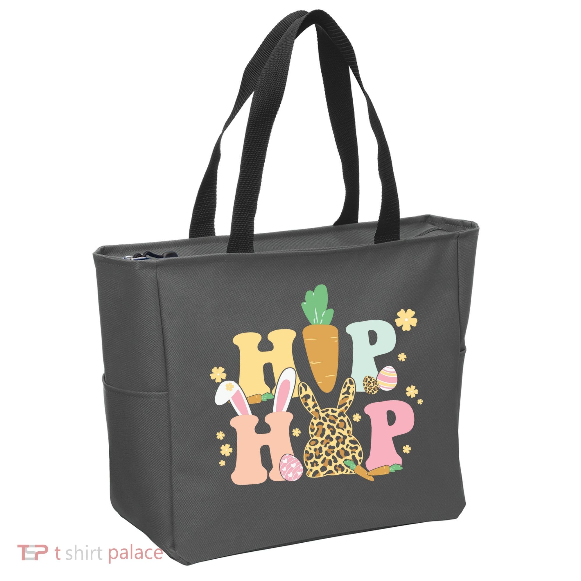 Hip Hop Easter Bunny Festive Spring Tote Bag