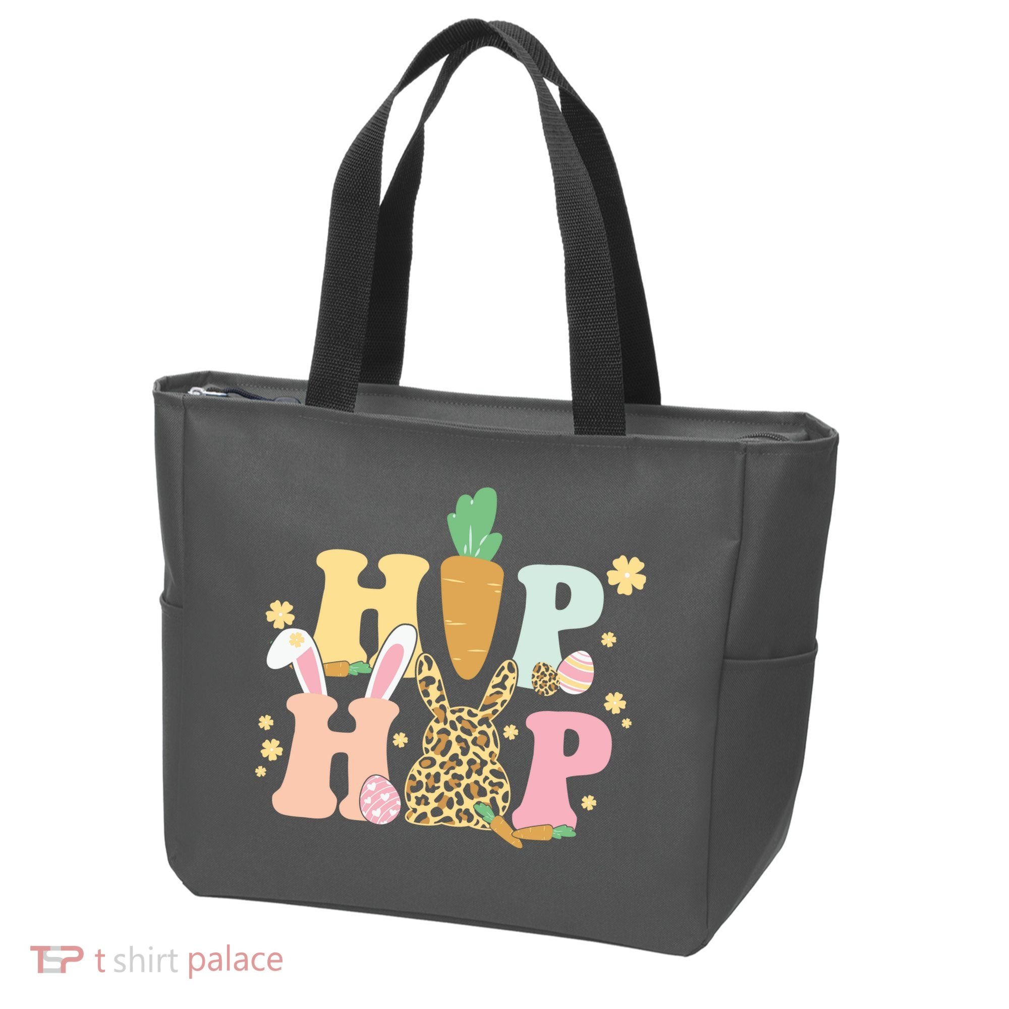 Hip Hop Easter Bunny Festive Spring Tote Bag