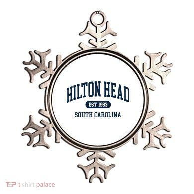 Hilton Head Est 1983 South Carolina Retro Vintage Ornament