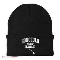 Honolulu Hawaii Est 1907 Varsity Beanie thumb 0