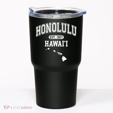 Honolulu Hawaii Est 1907 Varsity Tumbler