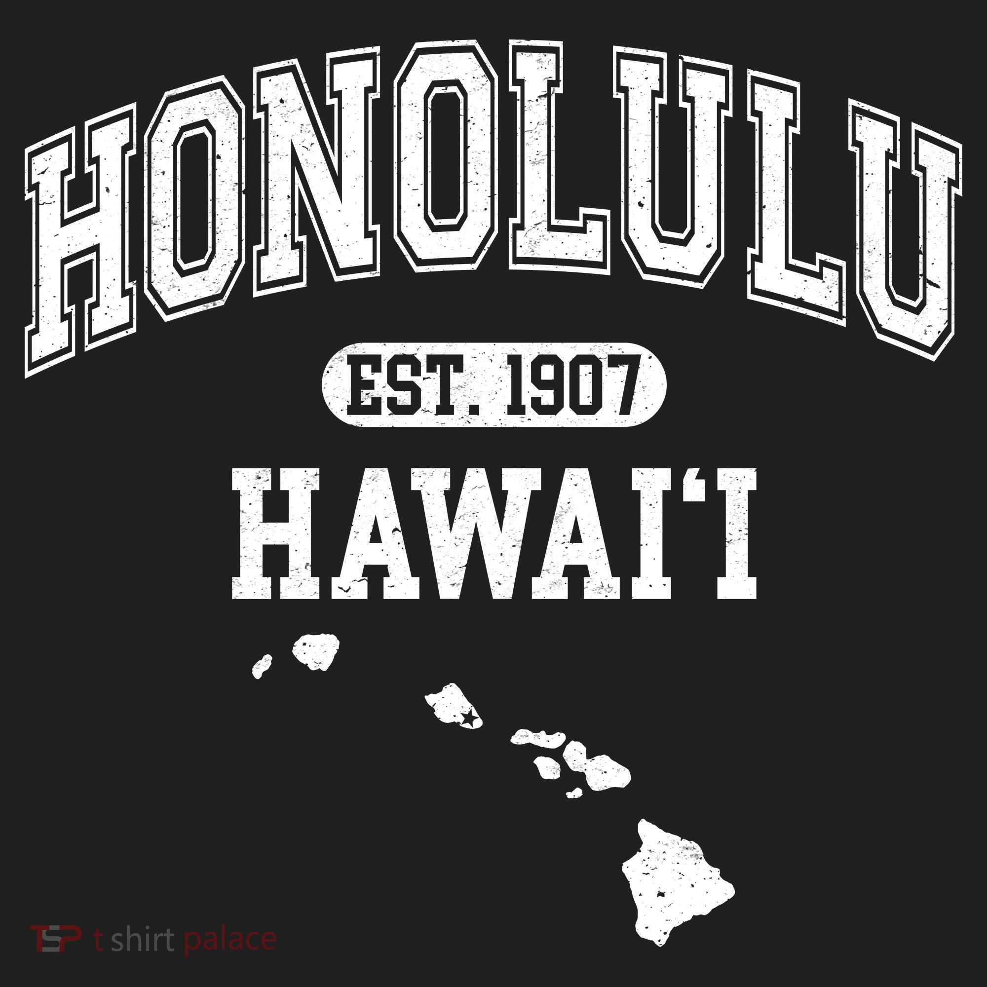 Honolulu Hawaii Est 1907 Varsity Hat