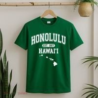 Honolulu Hawaii Est 1907 Varsity T-Shirt thumb 2