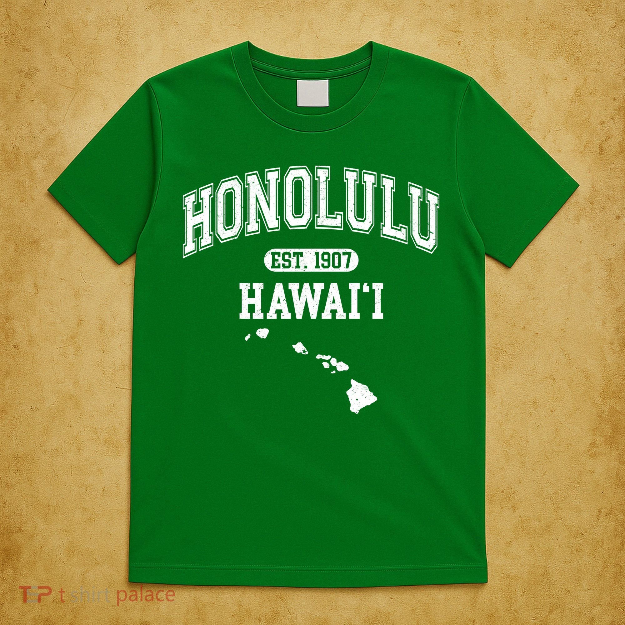 Honolulu Hawaii Est 1907 Varsity T-Shirt