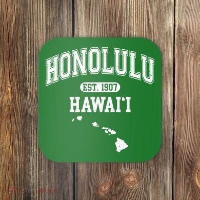 Honolulu Hawaii Est 1907 Varsity Coaster