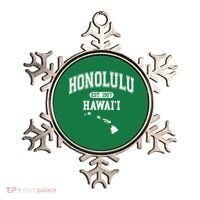 Honolulu Hawaii Est 1907 Varsity Ornament thumb 0