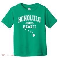 Honolulu Hawaii Est 1907 Varsity Toddler T-Shirt thumb 0