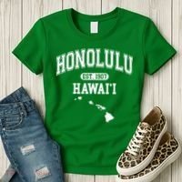 Honolulu Hawaii Est 1907 Varsity Women's T-Shirt thumb 3