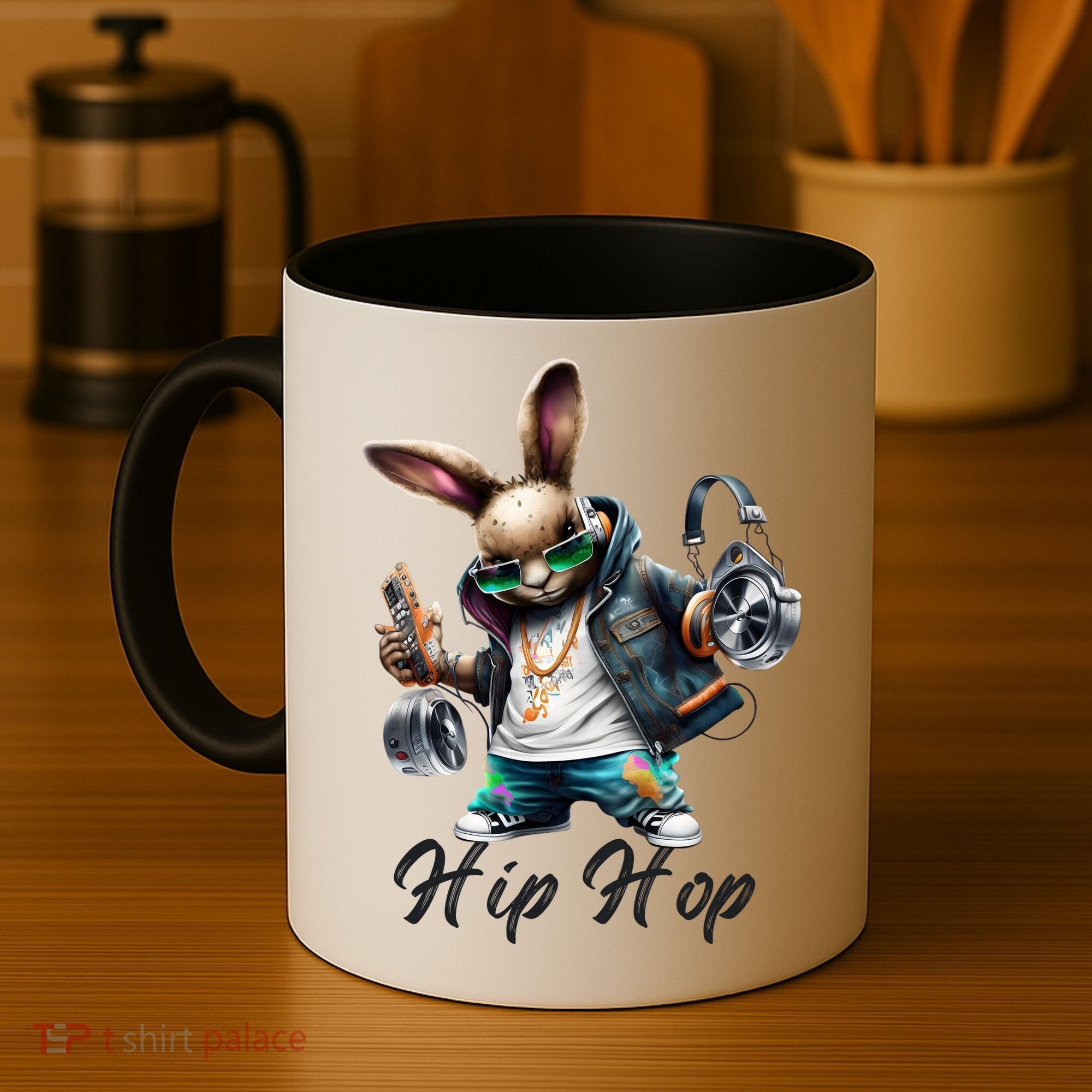 Hip Hop Easter Bunny Easter Rabbit Coffee Mug