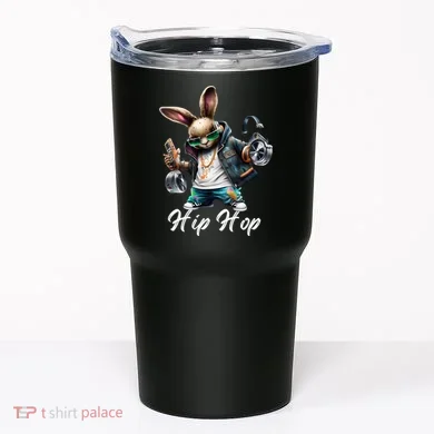 Hip Hop Easter Bunny Easter Rabbit Tumbler
