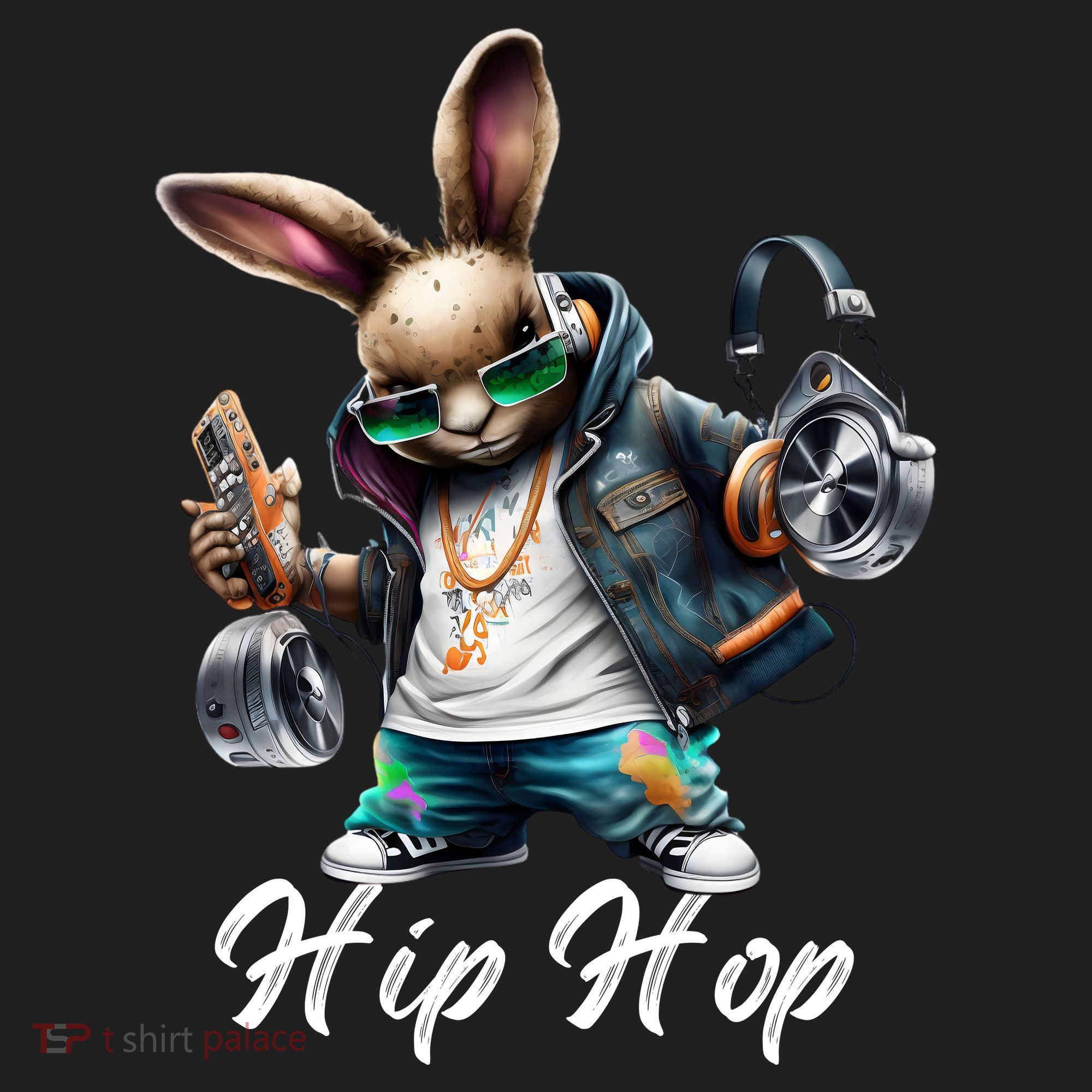 Hip Hop Easter Bunny Easter Rabbit Tumbler