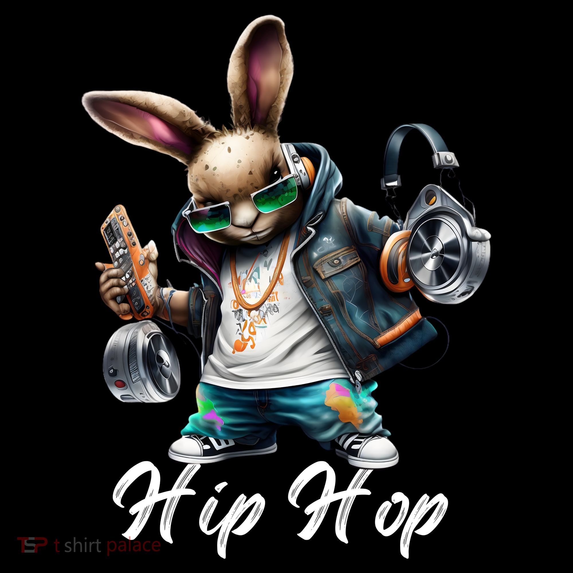 Hip Hop Easter Bunny Easter Rabbit Ornament