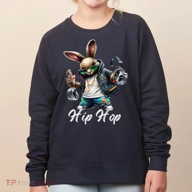 Hip Hop Easter Bunny Easter Rabbit Women's Sweatshirt
