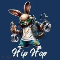Hip Hop Easter Bunny Easter Rabbit Doggie Tank thumb 4