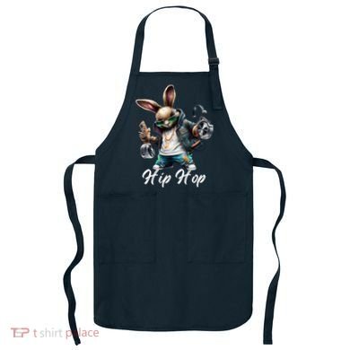 Hip Hop Easter Bunny Easter Rabbit Apron