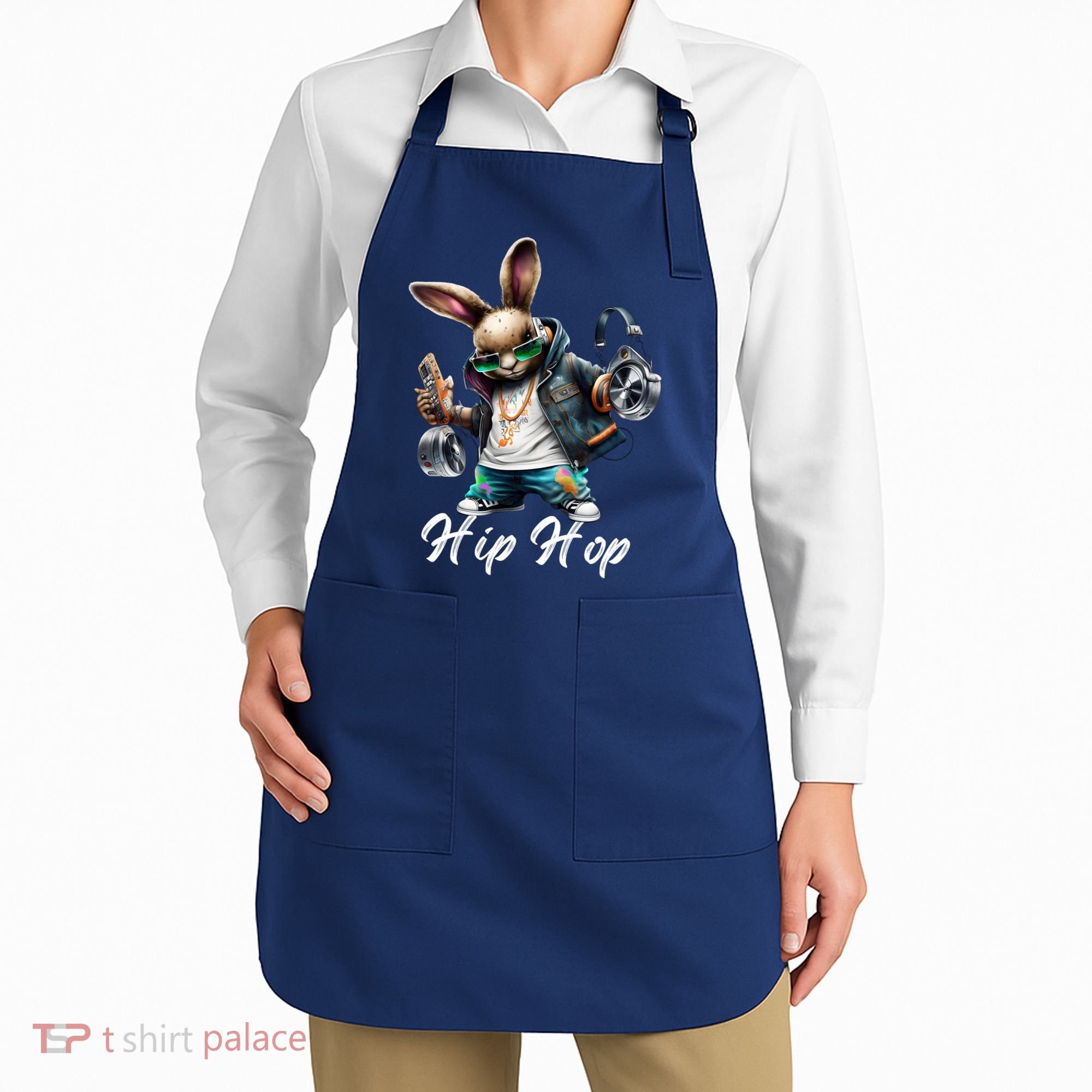 Hip Hop Easter Bunny Easter Rabbit Apron