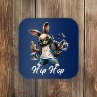 Hip Hop Easter Bunny Easter Rabbit Coaster thumb 0