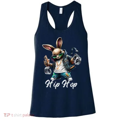 Hip Hop Easter Bunny Easter Rabbit Women's Tank Top