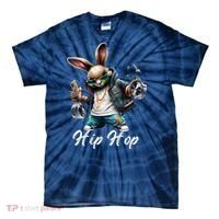 Hip Hop Easter Bunny Easter Rabbit Tie-Dye T-Shirt thumb 0