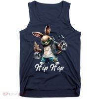Hip Hop Easter Bunny Easter Rabbit Tank Top thumb 0
