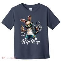 Hip Hop Easter Bunny Easter Rabbit Toddler T-Shirt thumb 0