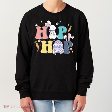 Hip Hop Easter Bunny Festive Holiday Cute Women's Sweatshirt