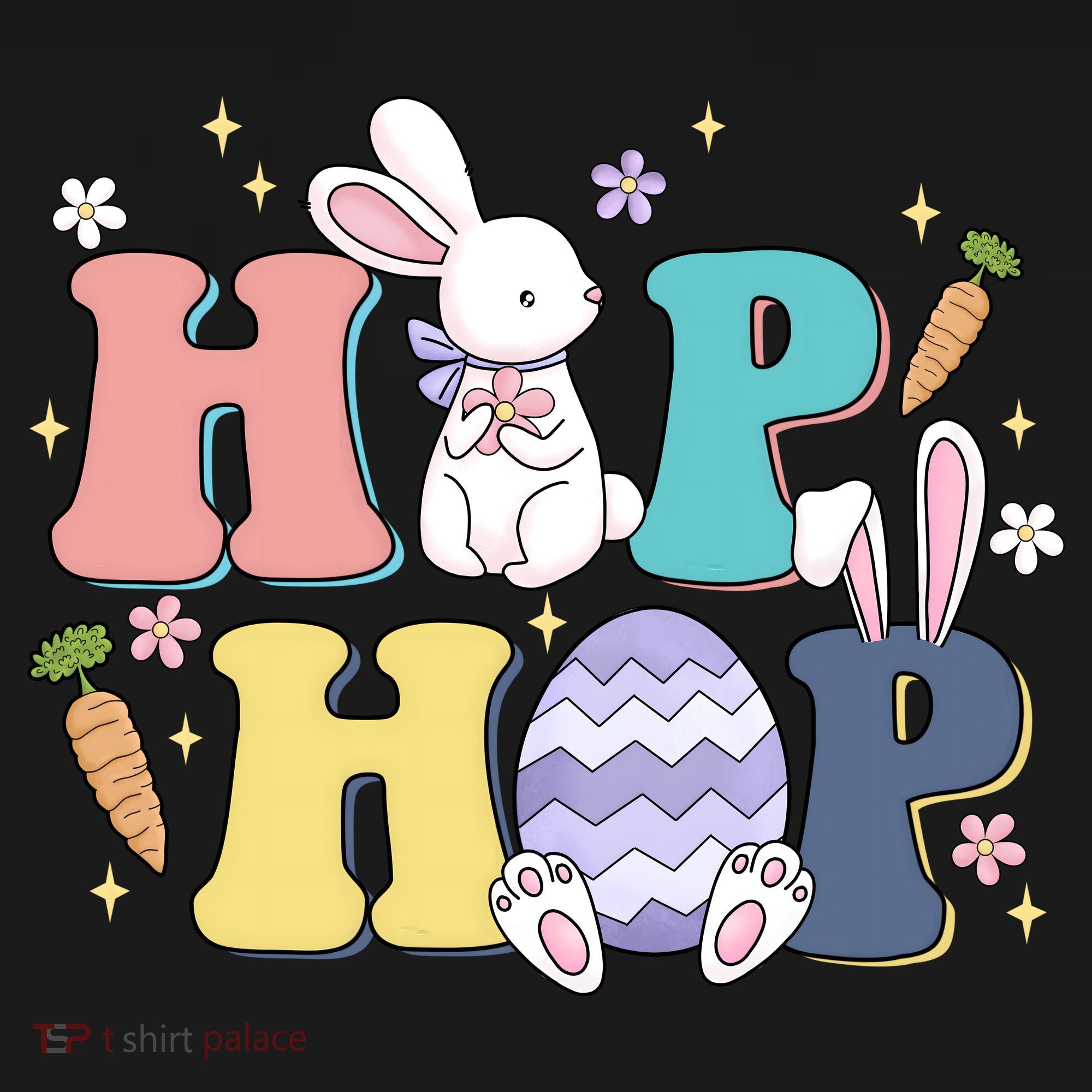 Hip Hop Easter Bunny Festive Holiday Cute Backpack