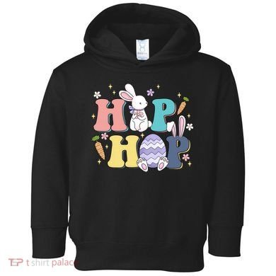 Hip Hop Easter Bunny Festive Holiday Cute Toddler Hoodie