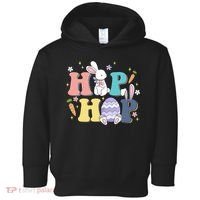 Hip Hop Easter Bunny Festive Holiday Cute Toddler Hoodie thumb 0