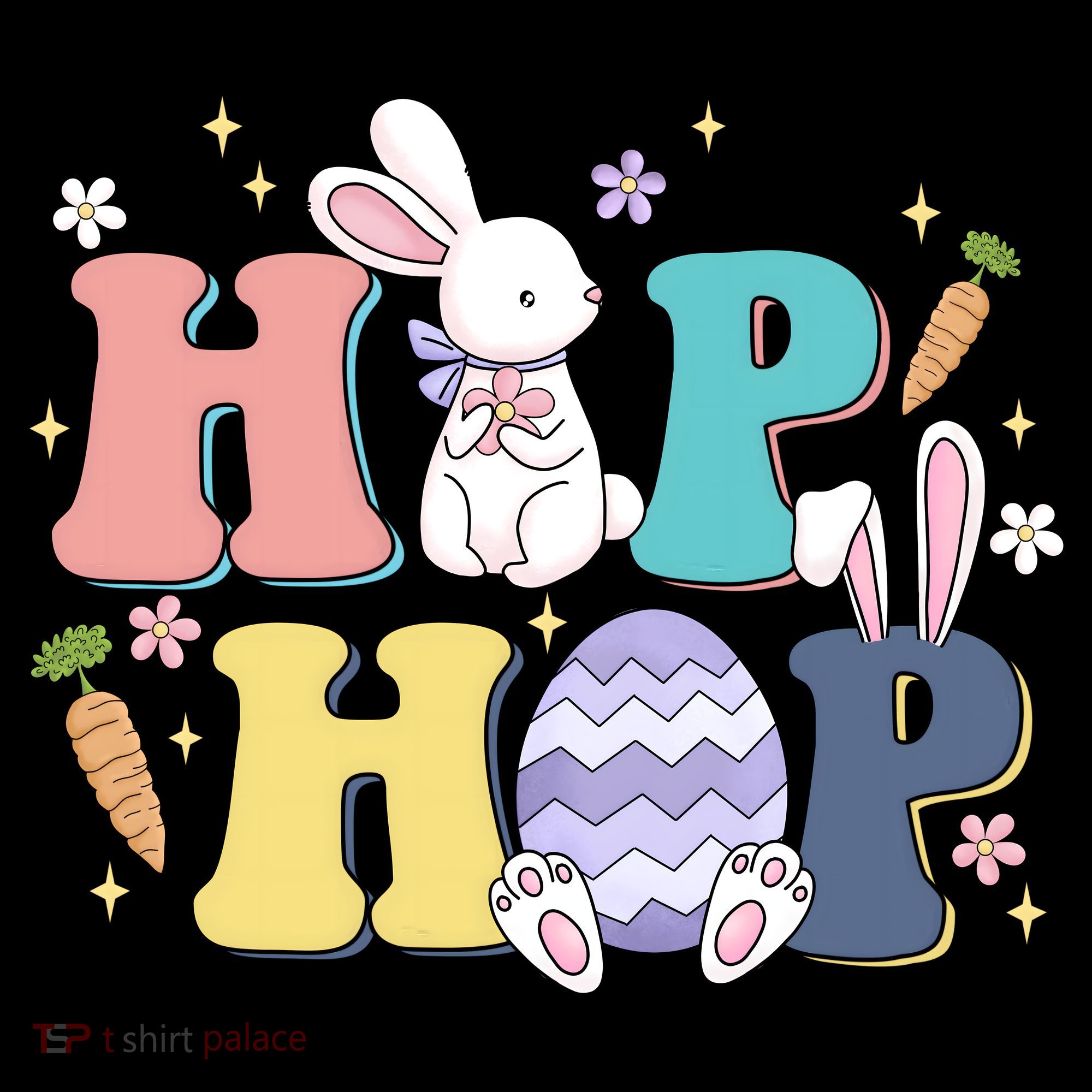 Hip Hop Easter Bunny Festive Holiday Cute Tote Bag