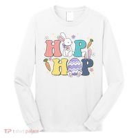 Hip Hop Easter Bunny Festive Holiday Cute Long Sleeve Shirt thumb 0