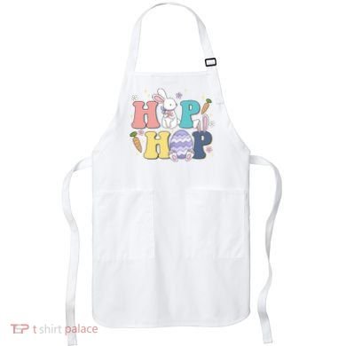 Hip Hop Easter Bunny Festive Holiday Cute Apron