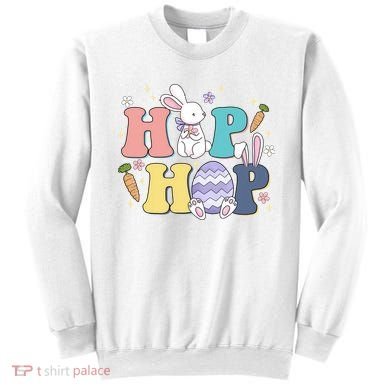 Hip Hop Easter Bunny Festive Holiday Cute Sweatshirt