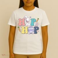 Hip Hop Easter Bunny Festive Holiday Cute T-Shirt thumb 4