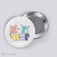 Hip Hop Easter Bunny Festive Holiday Cute Button thumb 0