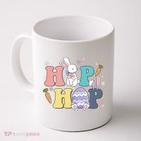 Hip Hop Easter Bunny Festive Holiday Cute Coffee Mug thumb 0