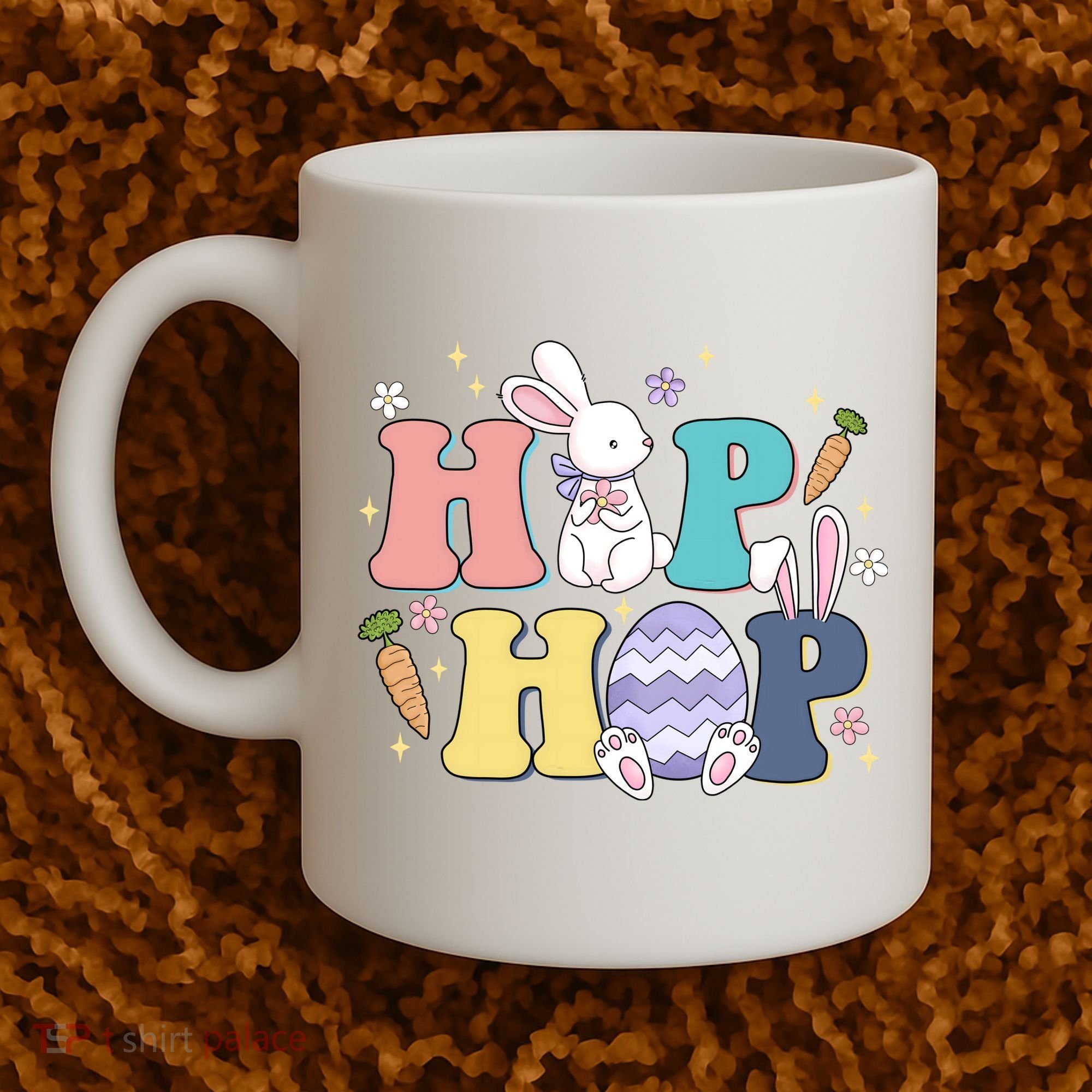 Hip Hop Easter Bunny Festive Holiday Cute Coffee Mug