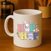 Hip Hop Easter Bunny Festive Holiday Cute Coffee Mug thumb 4