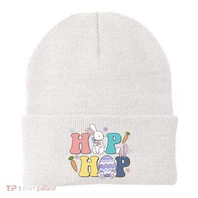 Hip Hop Easter Bunny Festive Holiday Cute Beanie