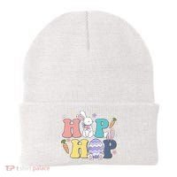 Hip Hop Easter Bunny Festive Holiday Cute Beanie thumb 0
