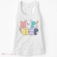 Hip Hop Easter Bunny Festive Holiday Cute Women's Tank Top thumb 0