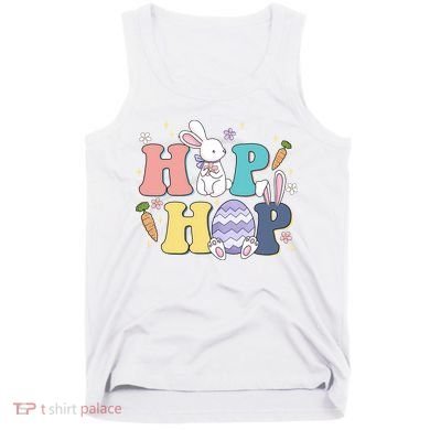 Hip Hop Easter Bunny Festive Holiday Cute Tank Top