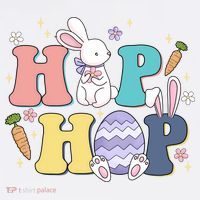 Hip Hop Easter Bunny Festive Holiday Cute Tank Top thumb 6